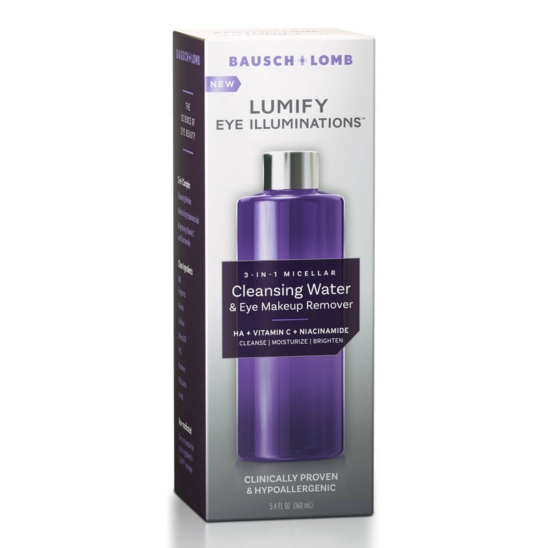 Lumify Eye Illuminations Makeup Remover & Cleanser - 5.4 fl oz LOT 0728