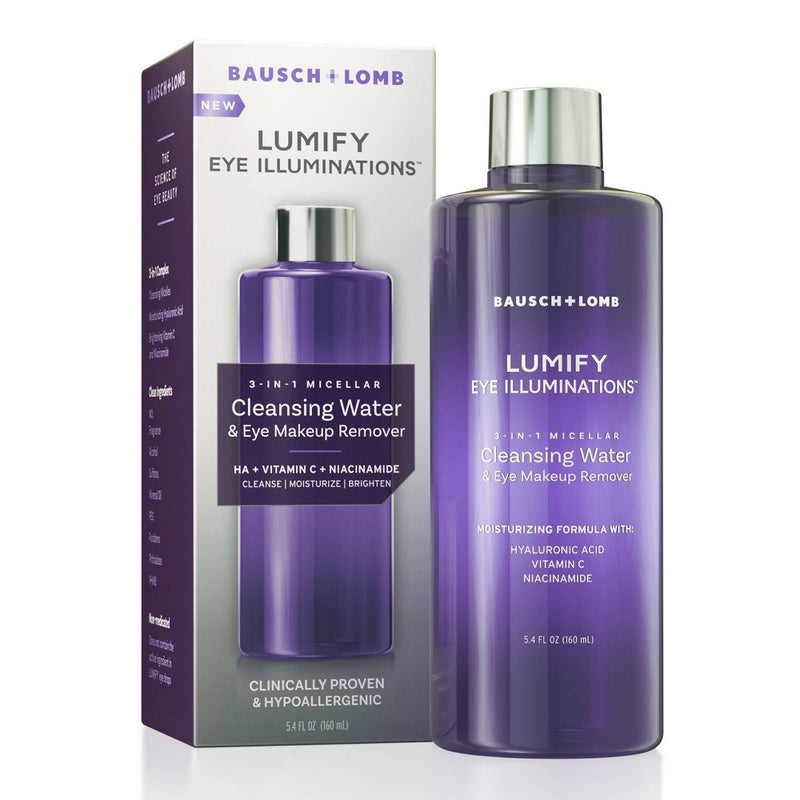 Lumify Eye Illuminations Makeup Remover & Cleanser - 5.4 fl oz LOT 0728