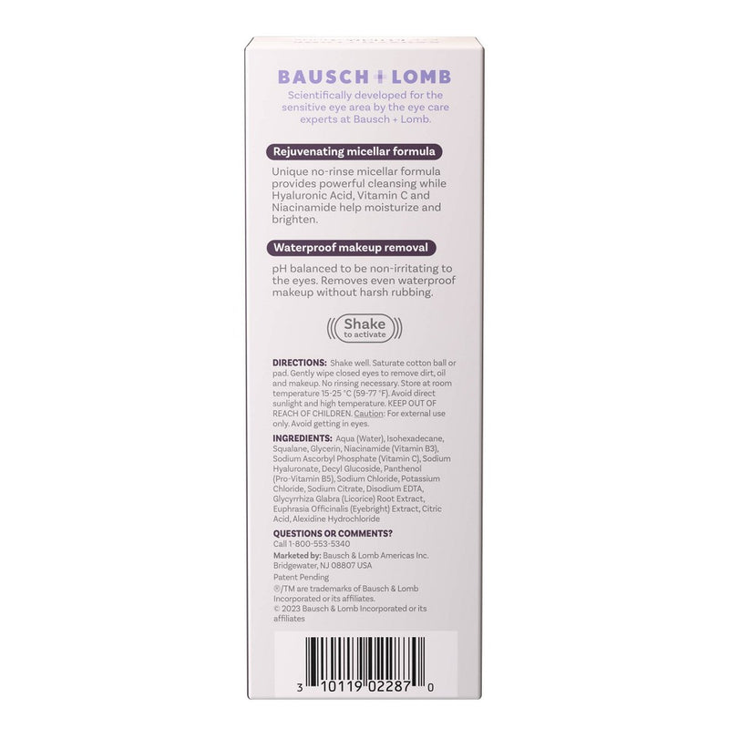 Lumify Eye Illuminations Makeup Remover & Cleanser - 5.4 fl oz LOT 0728
