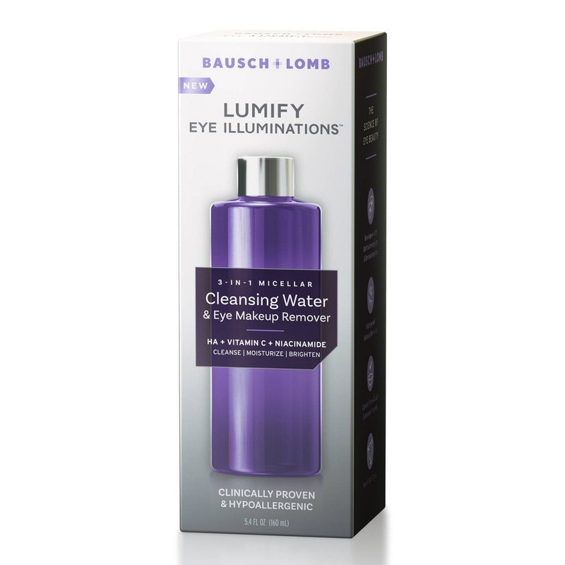 Lumify Eye Illuminations Makeup Remover & Cleanser - 5.4 fl oz LOT 0728