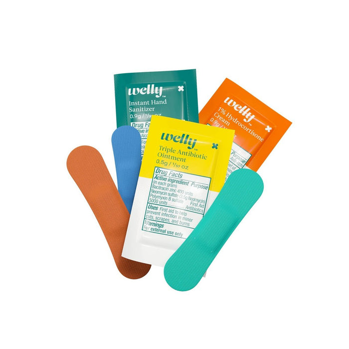 Welly Kid's Human Repari First Aid Bandage Travel Kit - 42ct