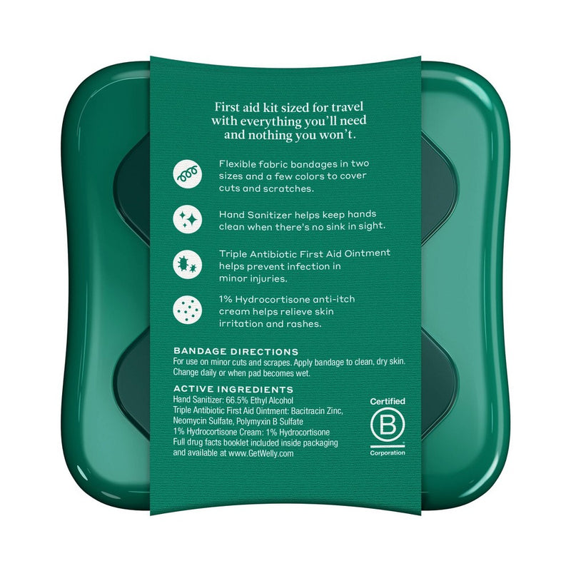 Welly Kid's Human Repari First Aid Bandage Travel Kit - 42ct