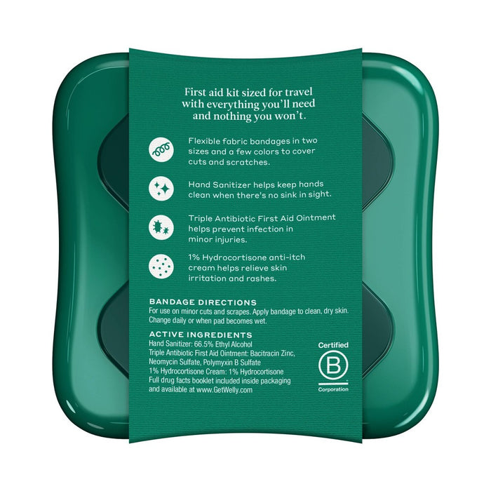 Welly Kid's Human Repari First Aid Bandage Travel Kit - 42ct