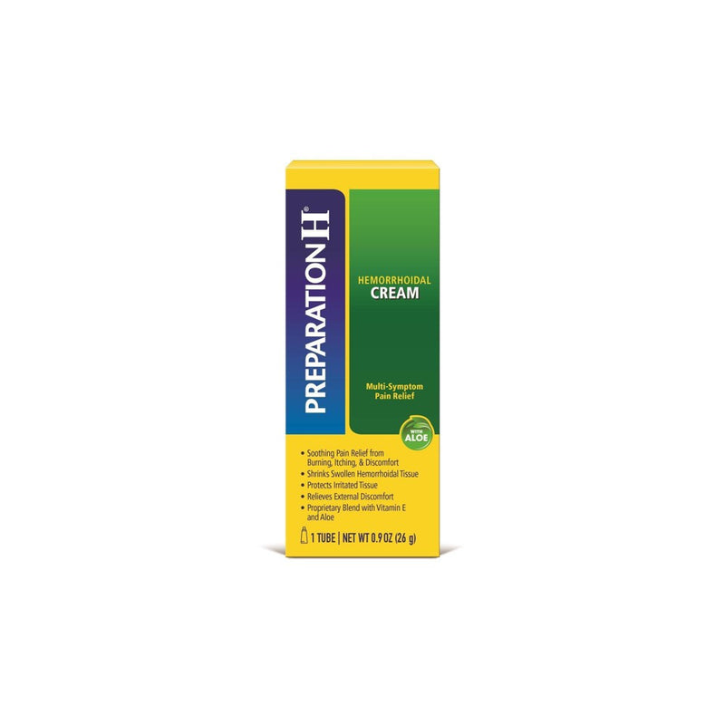 Preparation H Multi-Symptom Relief Hemorrhoidal Cream with Aloe - 0.9oz
