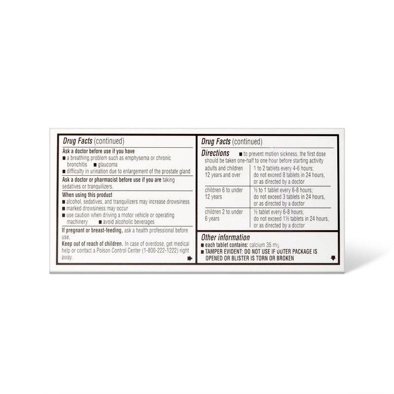 Motion Sickness Relief Tablets - 24ct - up & up