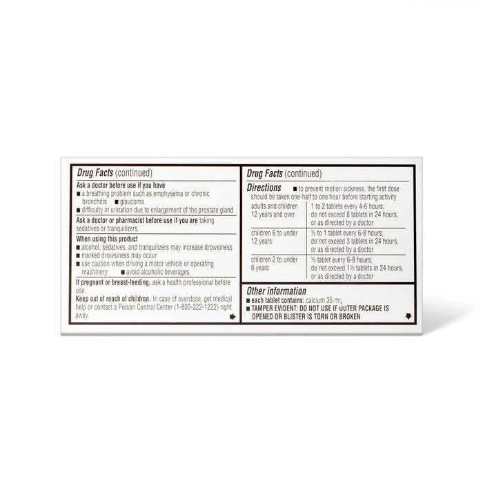 Motion Sickness Relief Tablets - 24ct - up & up