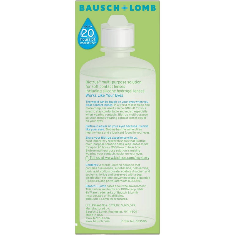 Biotrue Contact Lens Solution - 10 fl oz