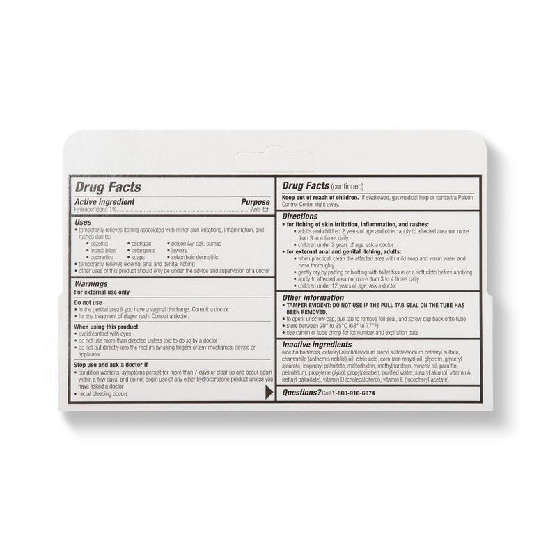 Anti-Itch 1% Hydrocortisone Maximum Strength Intensive Healing Cream - 1oz - up & up