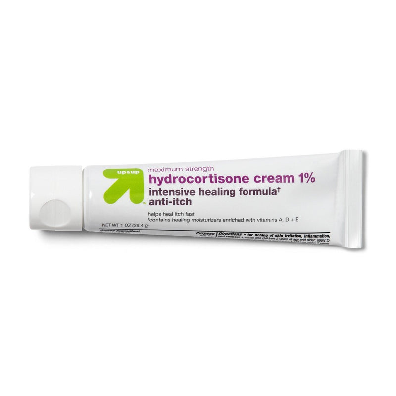 Anti-Itch 1% Hydrocortisone Maximum Strength Intensive Healing Cream - 1oz - up & up