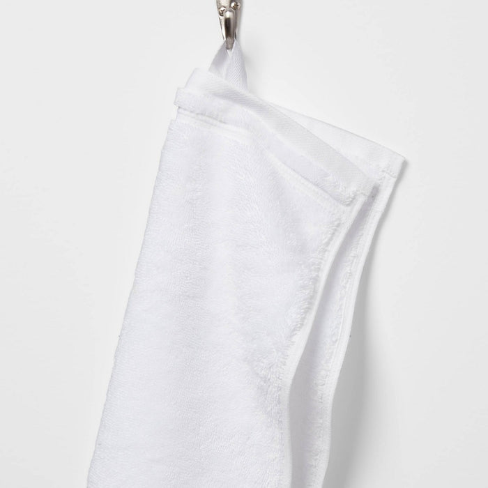 Total Fresh Antimicrobial Washcloth White - Threshold