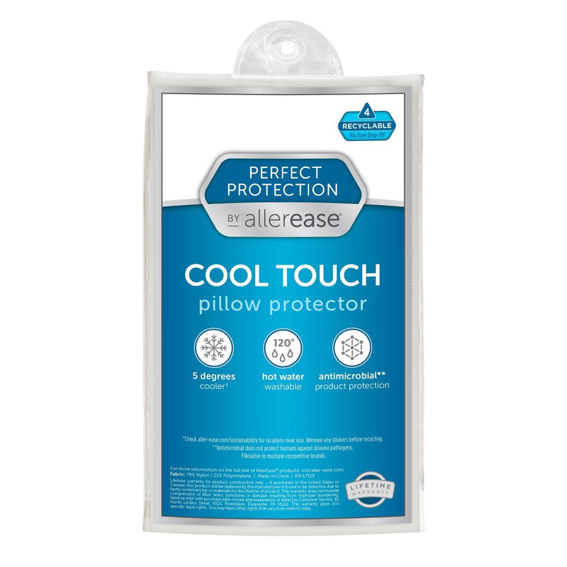 Standard/Queen Perfect Protection Cool Touch Pillow Protector - Allerease