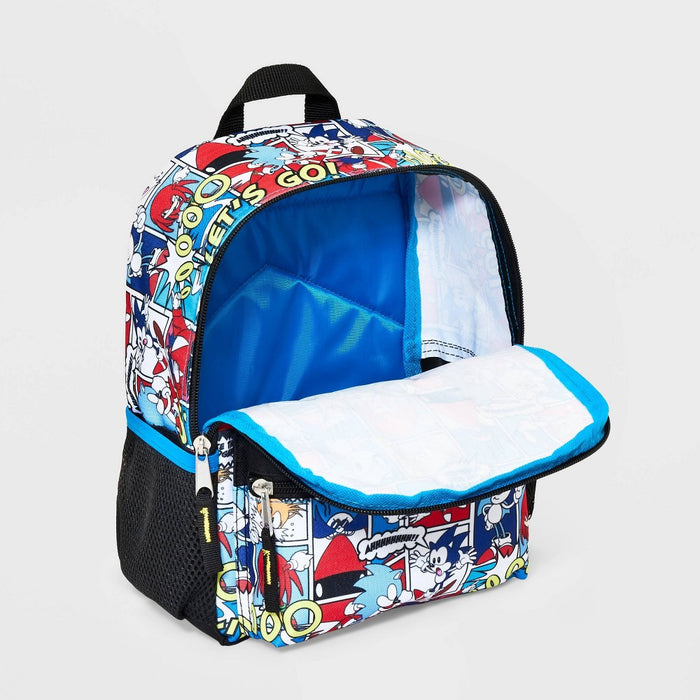 Sonic the Hedgehog 11" Comic Mini Backpack - Blue