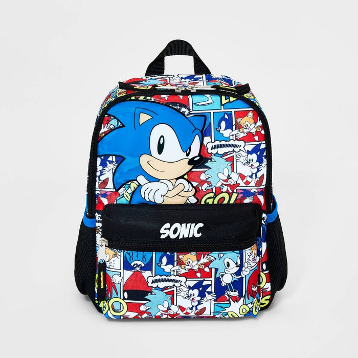 Sonic the Hedgehog 11" Comic Mini Backpack - Blue