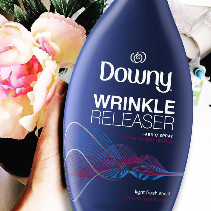 Downy Wrinkle Releaser Light Fresh Scent Fabric Refresher Spray - 33.8 fl oz