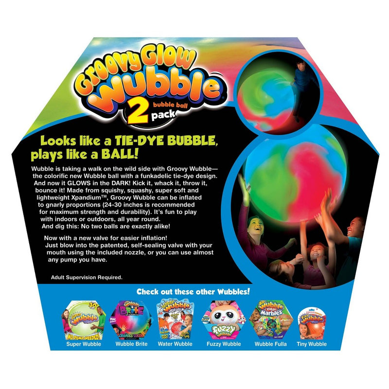Wubble Groovy in the Wubble in New Valve - 2pk
