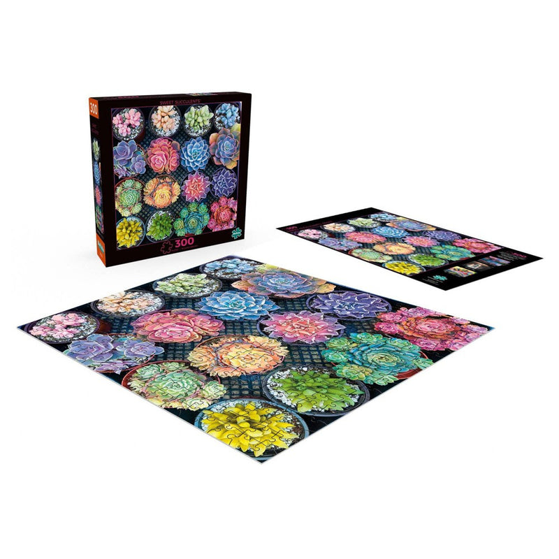 Buffalo Games Photography: Sweet Succulents Jigsaw Puzzle - 300pc