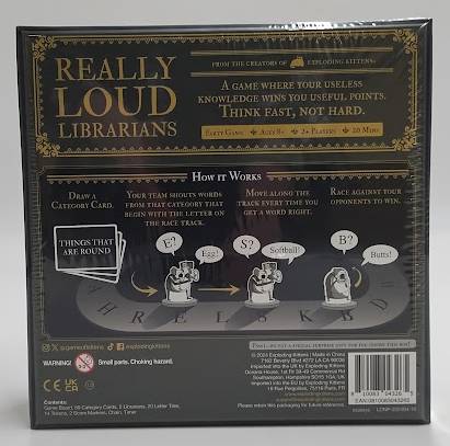 Really Loud Librarians Game by Exploding Kittens