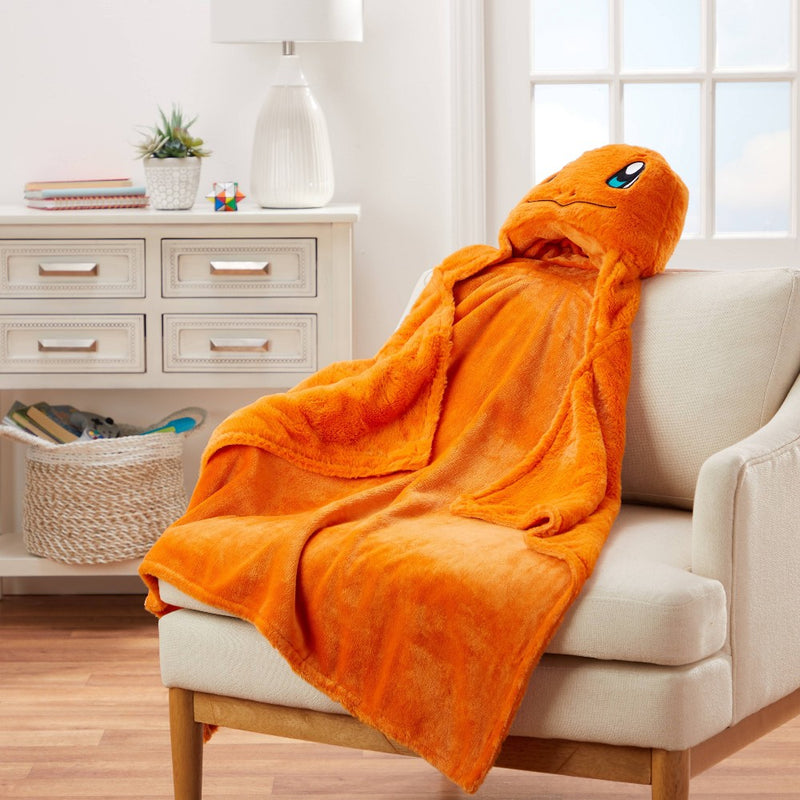 Pokemon Charmander Kids' Hooded Blanket