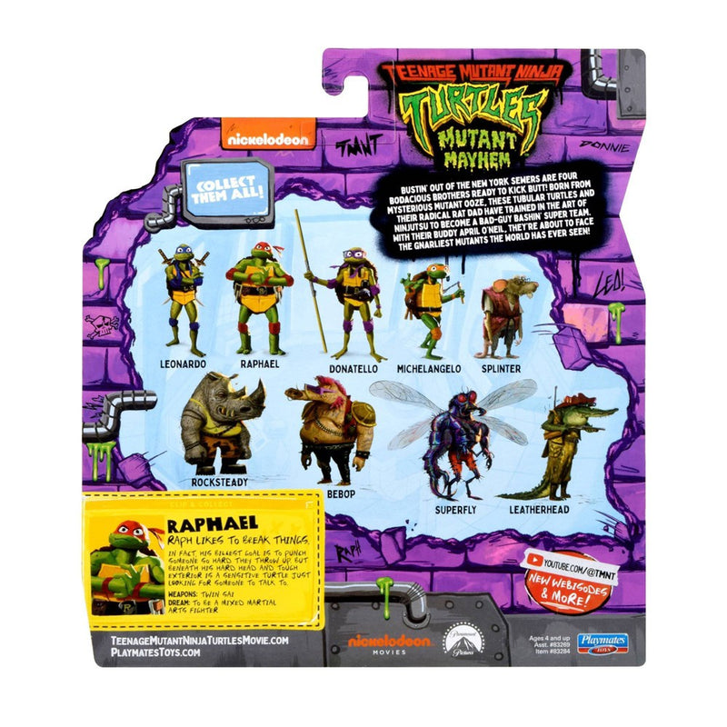 Teenage Mutant Ninja Turtles: Mutant Mayhem Raphael Action Figure