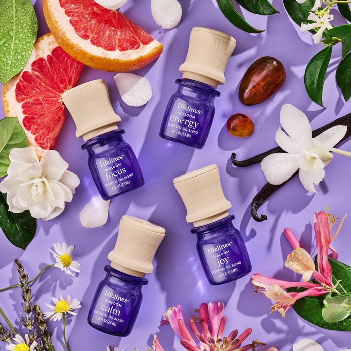 4pk Essential Oil Blends In Bloom - Lifelines