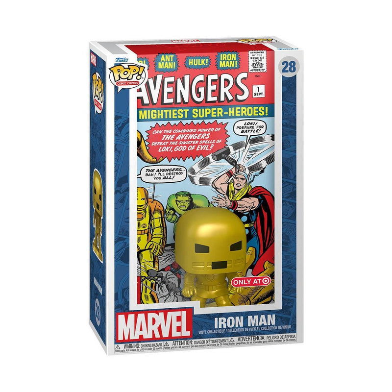 Funko POP! Comic Covers: Marvel - Iron Man (Target Exclusive)