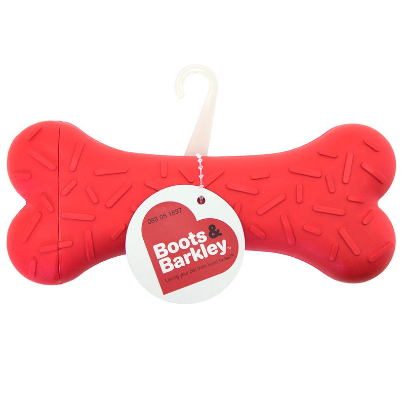Rubber Bone Dog Toy - Boots & Barkley