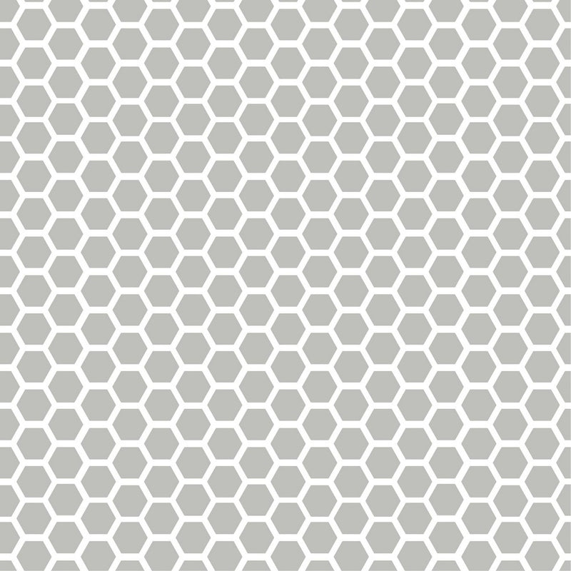 Con-Tact 18"x16' Adhesive Shelf Liner - Simple Honeycomb Gray