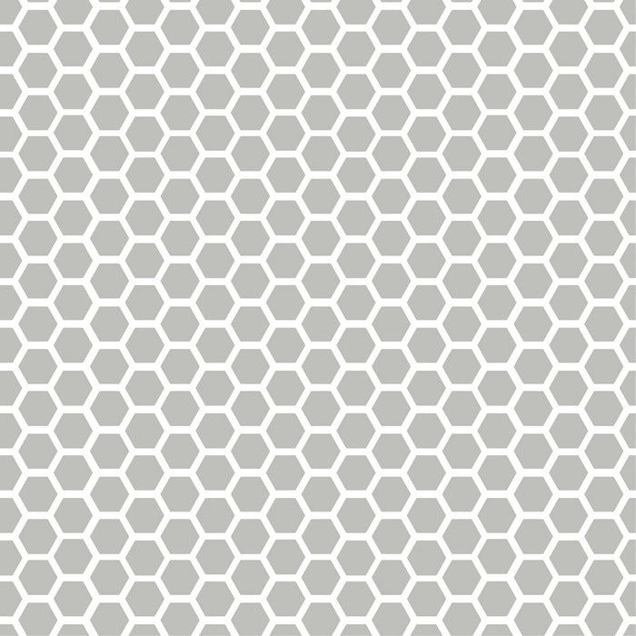 Con-Tact 18"x16' Adhesive Shelf Liner - Simple Honeycomb Gray