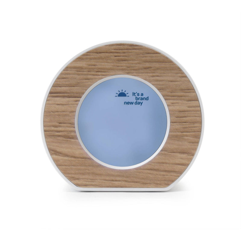 Wood Toc Round Alarm Table Clock - Capello