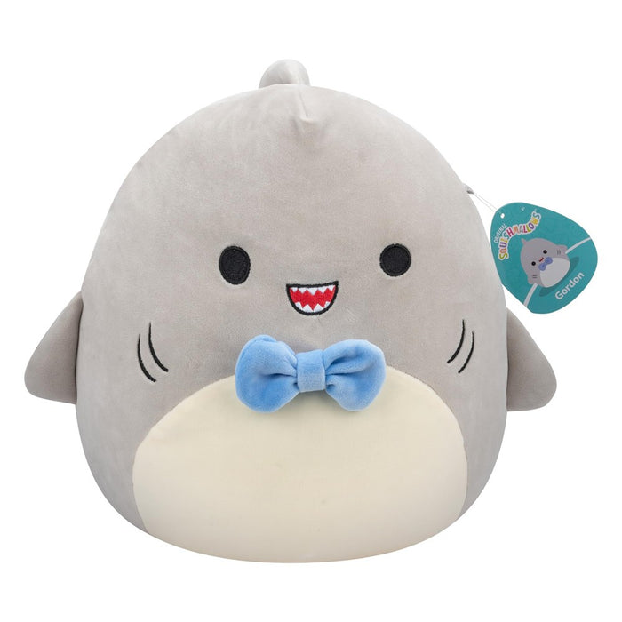 Squishmallows 8" Gordon Gary Shark with Blue Bowtie Little Plush