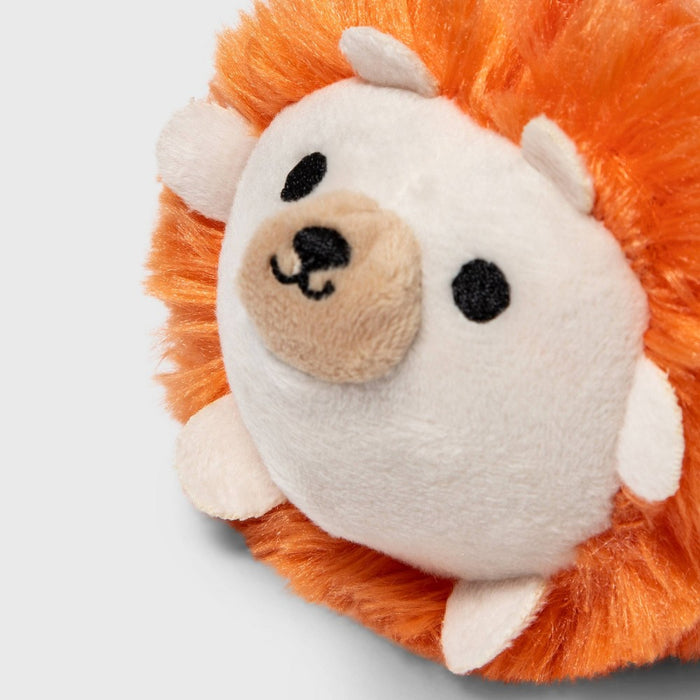 Hedgehog Plush Cat Toy - Orange - Boots & Barkley