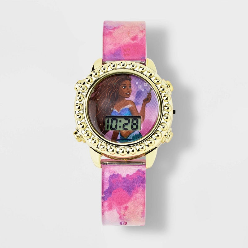 Girls' The Little Mermaid Watch - Purple/Pink