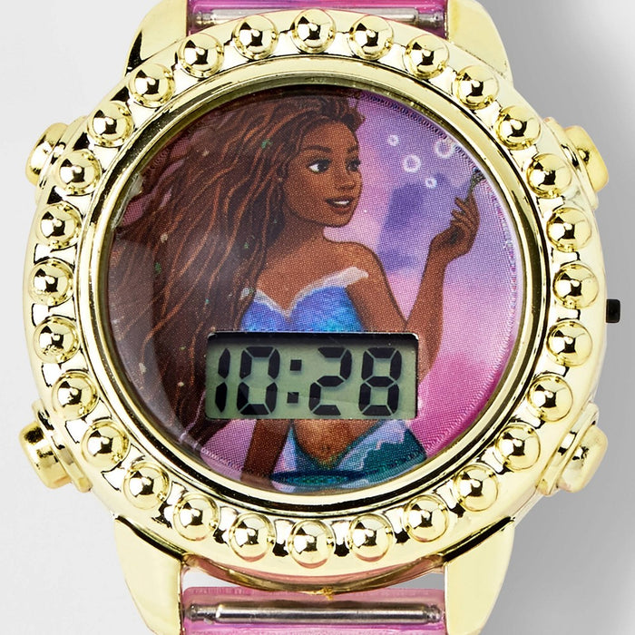 Girls' The Little Mermaid Watch - Purple/Pink
