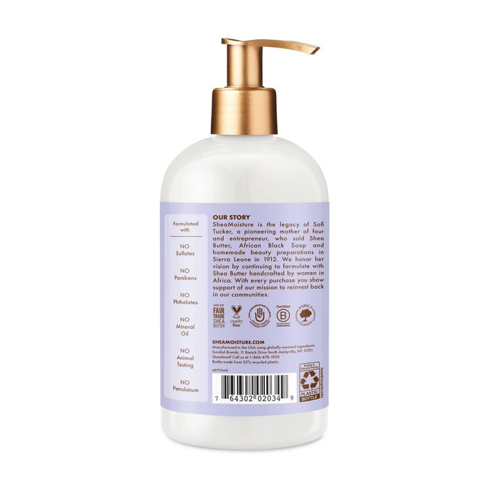 SheaMoisture Baby Manuka Honey & Lavender Pump Nighttime Shampoo & Bath Milk for Delicate Hair & Skin - 13 fl oz