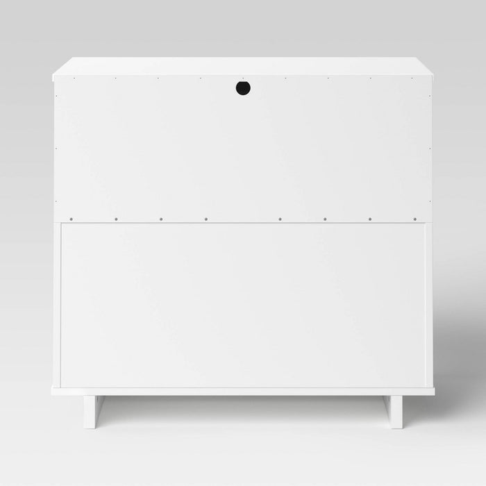 Modern 3 Drawer Dresser White - Room Essentials (LOCAL PICKUP ONLY)