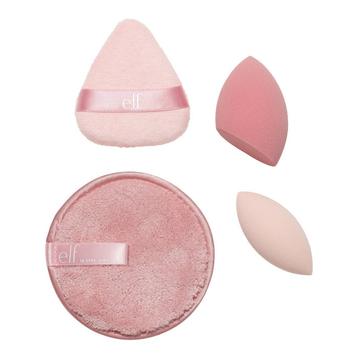 e.l.f. Sponge On, Sponge Off Holiday Cosmetic Tools Gift Set - 4ct