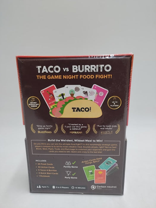 Taco vs Burrito 5th Anniversary Edition Card Game