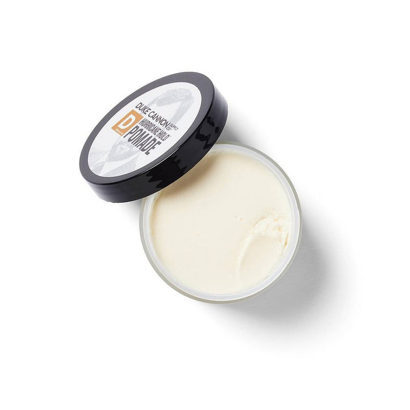 Duke Cannon News Anchor Hurricane Hold Pomade - Extra Strong Hold, Natural Finish Hair Styling Pomade for Men - 4.6 oz