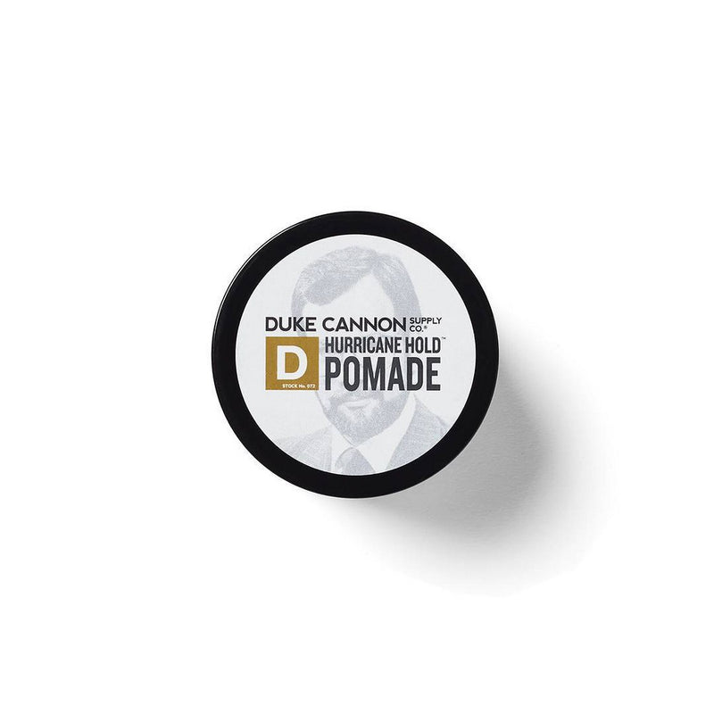 Duke Cannon News Anchor Hurricane Hold Pomade - Extra Strong Hold, Natural Finish Hair Styling Pomade for Men - 4.6 oz