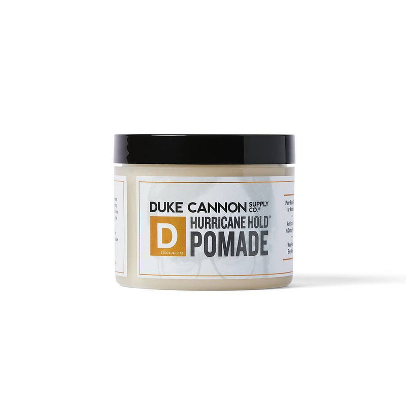 Duke Cannon News Anchor Hurricane Hold Pomade - Extra Strong Hold, Natural Finish Hair Styling Pomade for Men - 4.6 oz