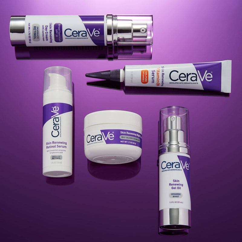 CeraVe Skin Renewing Night Cream Face Moisturizer - 1.7 fl oz
