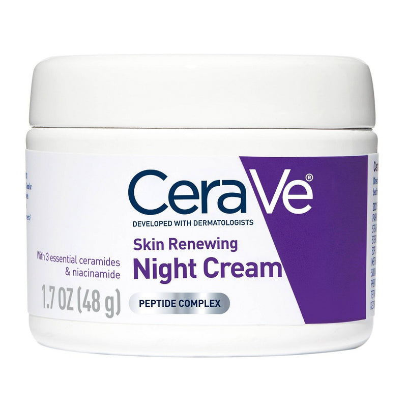 CeraVe Skin Renewing Night Cream Face Moisturizer - 1.7 fl oz