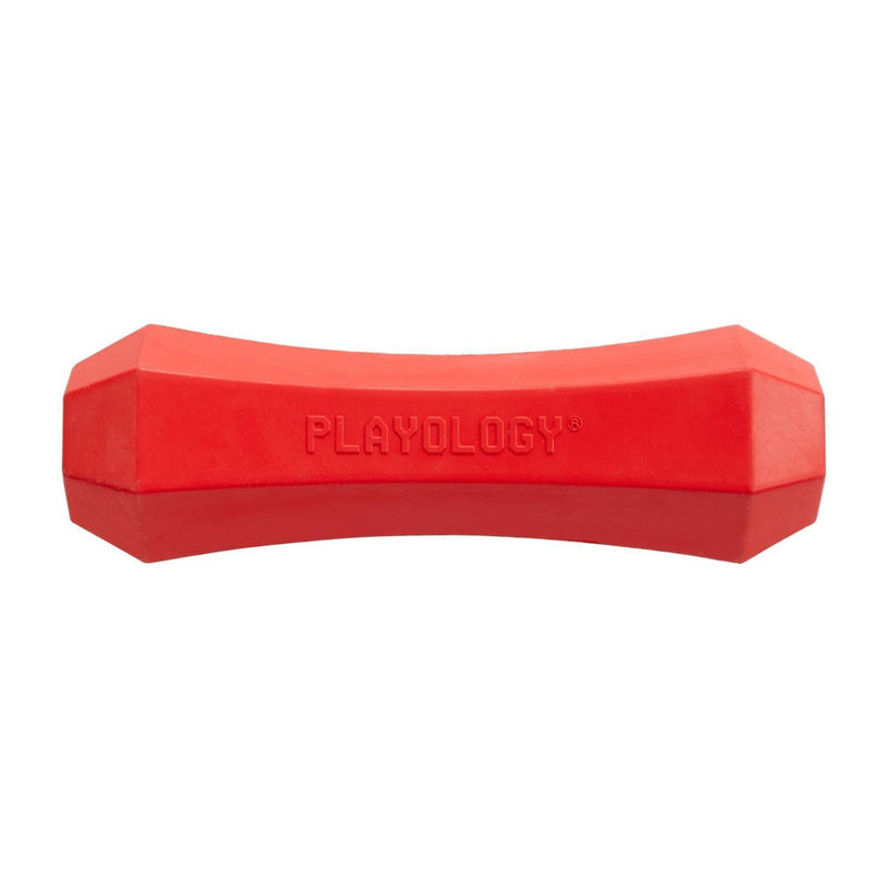 Playology 2.5" Beef Scent Chew Stick Dog Toy - Red - L