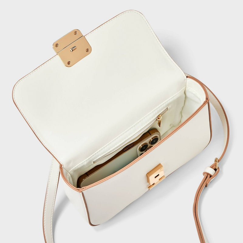 Elongated Refined Crossbody Bag - A New Day Ivory