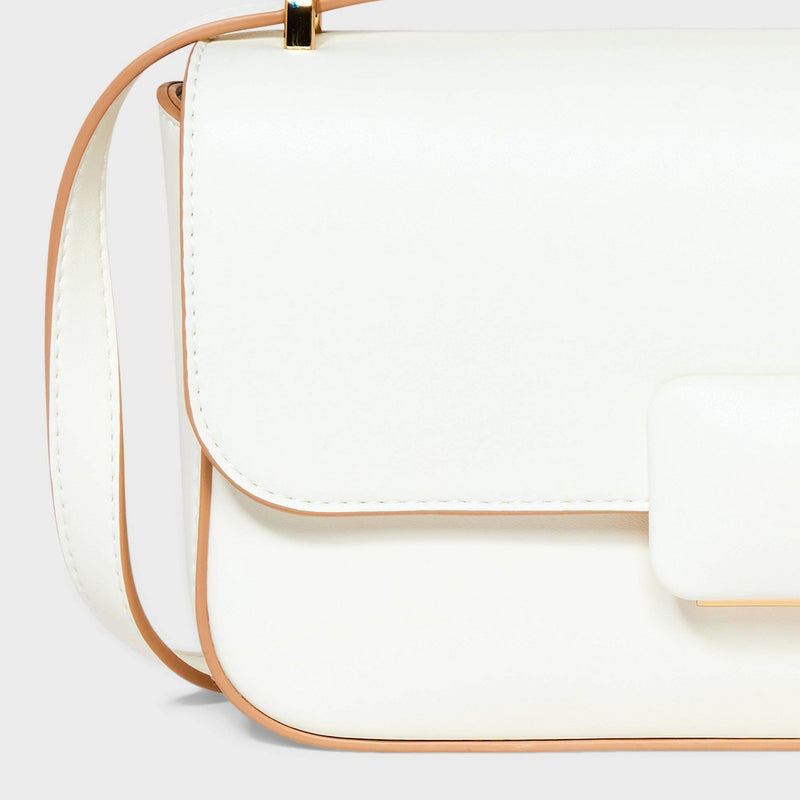 Elongated Refined Crossbody Bag - A New Day Ivory