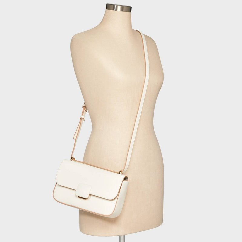 Elongated Refined Crossbody Bag - A New Day Ivory