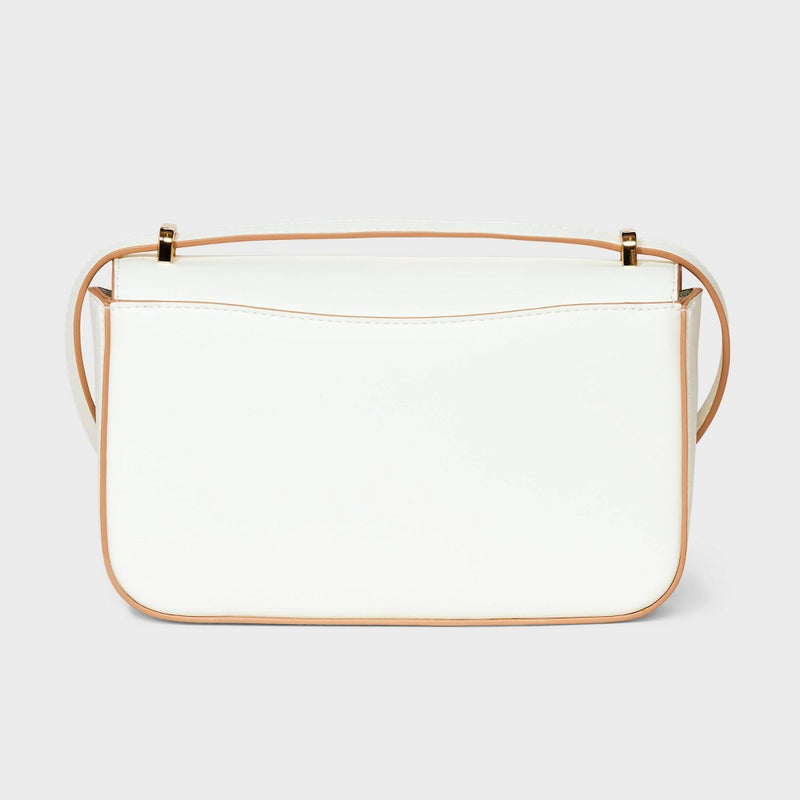 Elongated Refined Crossbody Bag - A New Day Ivory