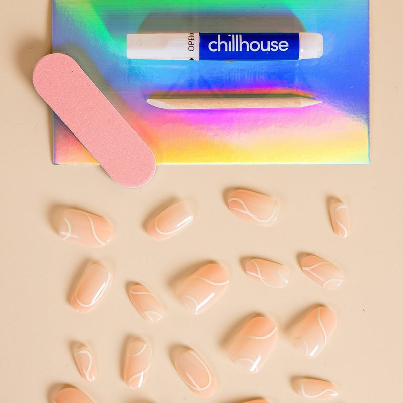 Chillhouse Chill Tips Fake Nails - Pirouette - 24ct