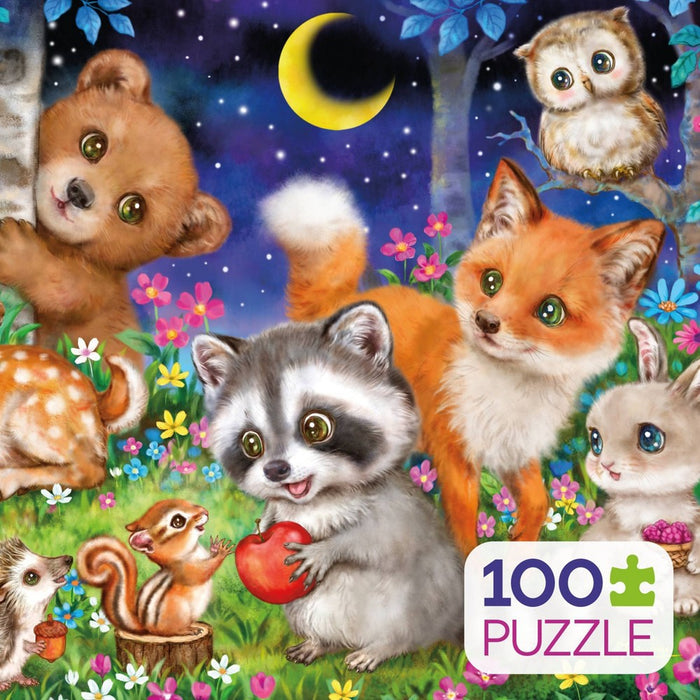 Ceaco Kayomi Harai: Woodland Friends Jigsaw Puzzle - 100pc