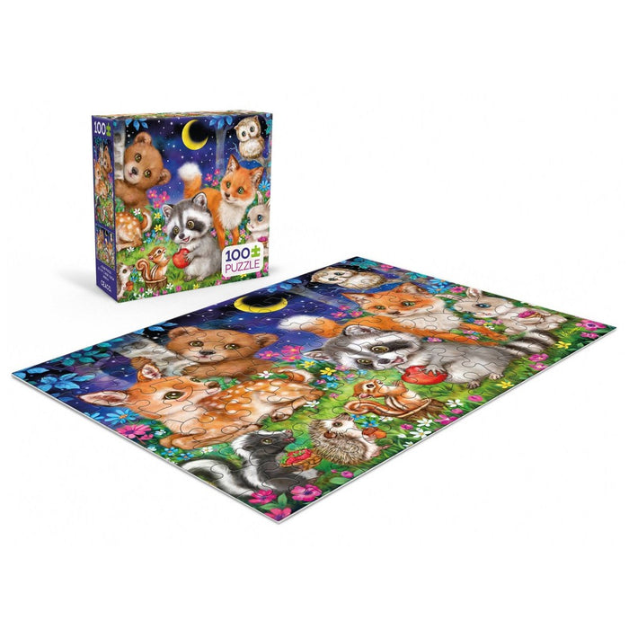Ceaco Kayomi Harai: Woodland Friends Jigsaw Puzzle - 100pc